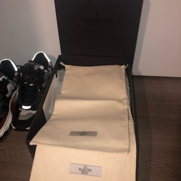 Valentino Garavani camo bounce sneakers - Picture 4 of 6